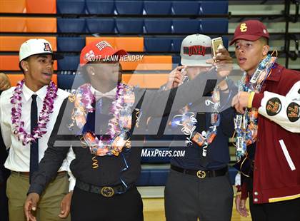 Thumbnail 2 in Bishop Gorman (National Signing Day) photogallery.