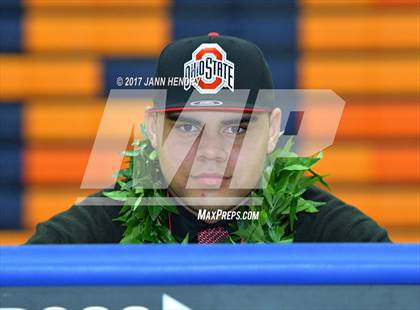 Thumbnail 3 in Bishop Gorman (National Signing Day) photogallery.