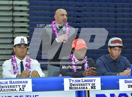 Thumbnail 1 in Bishop Gorman (National Signing Day) photogallery.