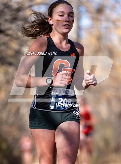 Thumbnail 1 in CHSAA 4A Cross Country Final photogallery.