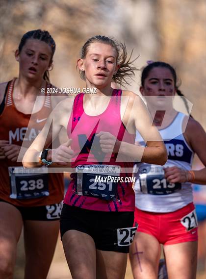 Thumbnail 2 in CHSAA 4A Cross Country Final photogallery.