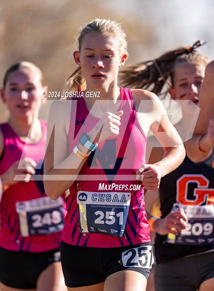 Thumbnail 1 in CHSAA 4A Cross Country Final photogallery.