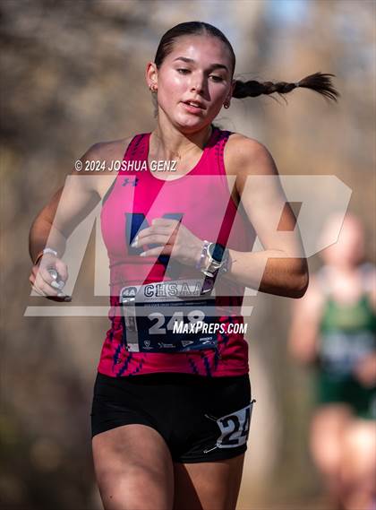 Thumbnail 1 in CHSAA 4A Cross Country Final photogallery.
