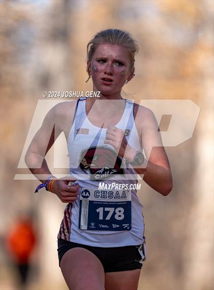 Thumbnail 2 in CHSAA 4A Cross Country Final photogallery.