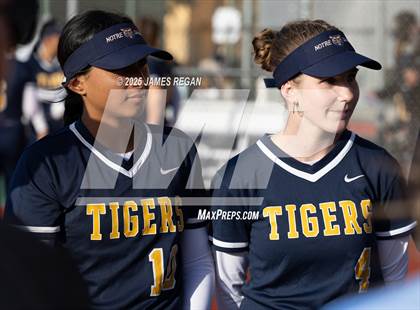 Thumbnail 1 in Notre Dame vs. Hillsdale (CCS D2 semifinal) photogallery.