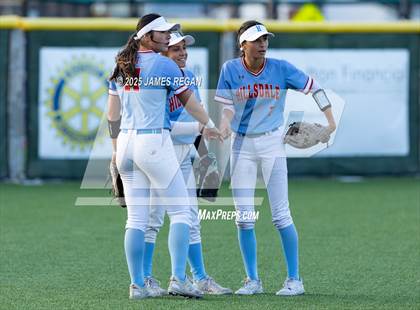 Thumbnail 3 in Notre Dame vs. Hillsdale (CCS D2 semifinal) photogallery.
