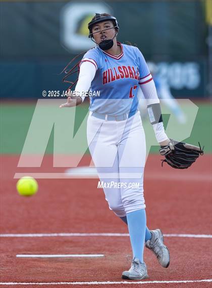 Thumbnail 3 in Notre Dame vs. Hillsdale (CCS D2 semifinal) photogallery.