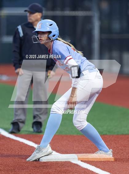 Thumbnail 3 in Notre Dame vs. Hillsdale (CCS D2 semifinal) photogallery.