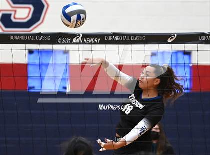 Thumbnail 2 in Timpview vs. Rancho (Durango Fall Classic) photogallery.