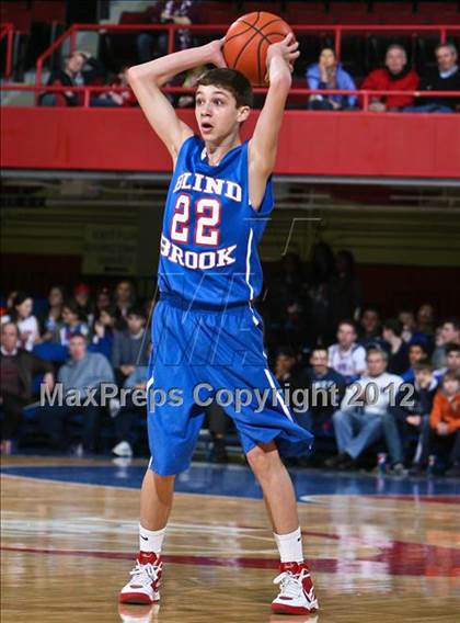 Thumbnail 2 in Dobbs Ferry vs Blind Brook (Class B Semifinal) photogallery.