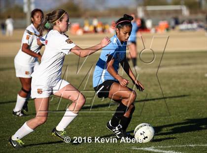 Thumbnail 1 in Rosary Academy vs Villa Park (Reach 11 Arizona Showcase) photogallery.