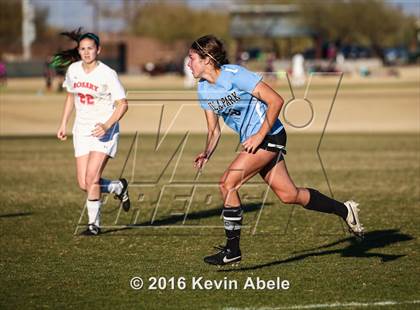 Thumbnail 3 in Rosary Academy vs Villa Park (Reach 11 Arizona Showcase) photogallery.