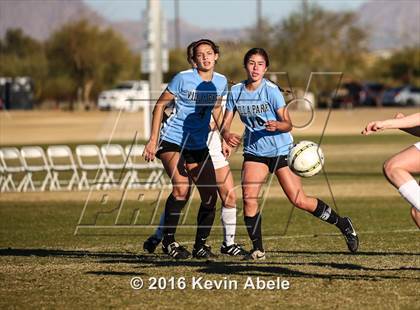 Thumbnail 3 in Rosary Academy vs Villa Park (Reach 11 Arizona Showcase) photogallery.
