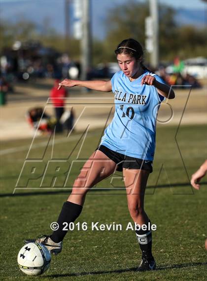 Thumbnail 3 in Rosary Academy vs Villa Park (Reach 11 Arizona Showcase) photogallery.