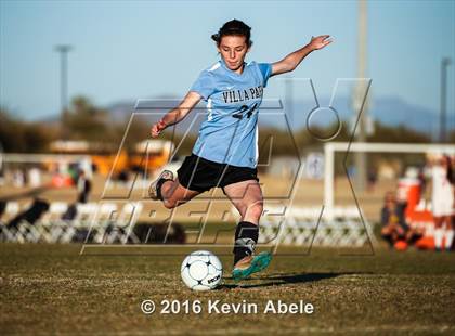 Thumbnail 1 in Rosary Academy vs Villa Park (Reach 11 Arizona Showcase) photogallery.