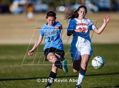 Thumbnail 1 in Rosary Academy vs Villa Park (Reach 11 Arizona Showcase) photogallery.