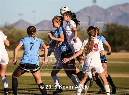 Thumbnail 2 in Rosary Academy vs Villa Park (Reach 11 Arizona Showcase) photogallery.