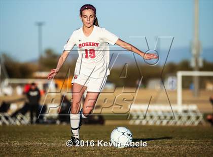 Thumbnail 3 in Rosary Academy vs Villa Park (Reach 11 Arizona Showcase) photogallery.