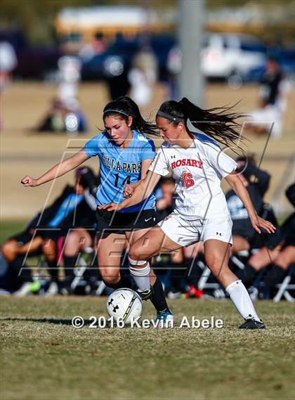 Thumbnail 2 in Rosary Academy vs Villa Park (Reach 11 Arizona Showcase) photogallery.