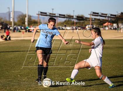 Thumbnail 1 in Rosary Academy vs Villa Park (Reach 11 Arizona Showcase) photogallery.