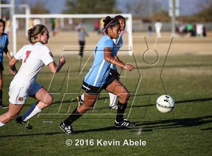 Thumbnail 1 in Rosary Academy vs Villa Park (Reach 11 Arizona Showcase) photogallery.
