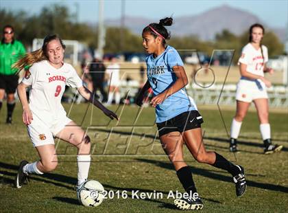 Thumbnail 1 in Rosary Academy vs Villa Park (Reach 11 Arizona Showcase) photogallery.