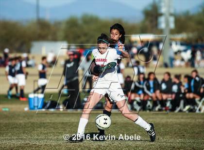 Thumbnail 1 in Rosary Academy vs Villa Park (Reach 11 Arizona Showcase) photogallery.