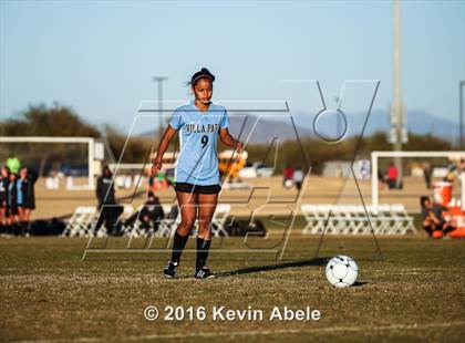 Thumbnail 3 in Rosary Academy vs Villa Park (Reach 11 Arizona Showcase) photogallery.
