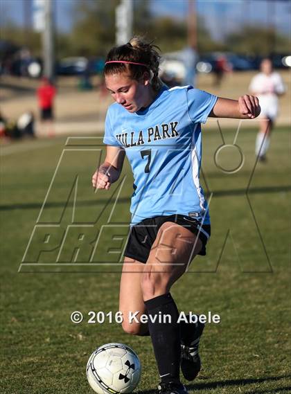 Thumbnail 1 in Rosary Academy vs Villa Park (Reach 11 Arizona Showcase) photogallery.