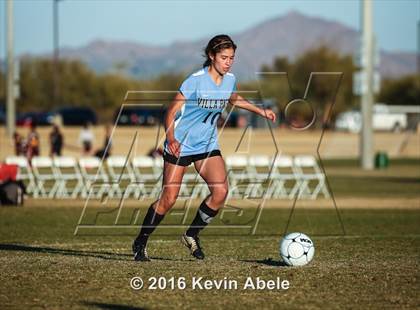 Thumbnail 1 in Rosary Academy vs Villa Park (Reach 11 Arizona Showcase) photogallery.