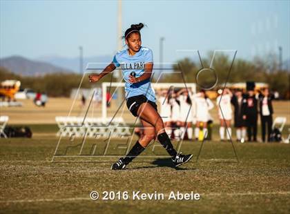 Thumbnail 3 in Rosary Academy vs Villa Park (Reach 11 Arizona Showcase) photogallery.