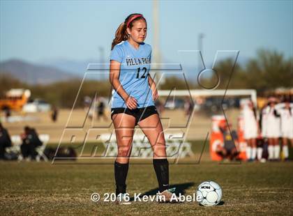Thumbnail 1 in Rosary Academy vs Villa Park (Reach 11 Arizona Showcase) photogallery.