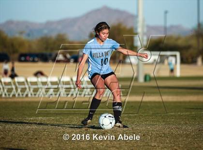 Thumbnail 3 in Rosary Academy vs Villa Park (Reach 11 Arizona Showcase) photogallery.