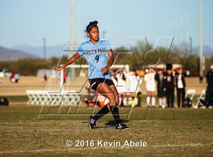 Thumbnail 1 in Rosary Academy vs Villa Park (Reach 11 Arizona Showcase) photogallery.
