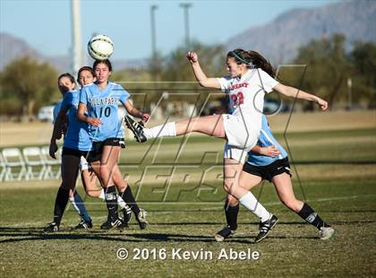 Thumbnail 1 in Rosary Academy vs Villa Park (Reach 11 Arizona Showcase) photogallery.