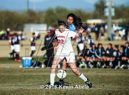 Thumbnail 2 in Rosary Academy vs Villa Park (Reach 11 Arizona Showcase) photogallery.