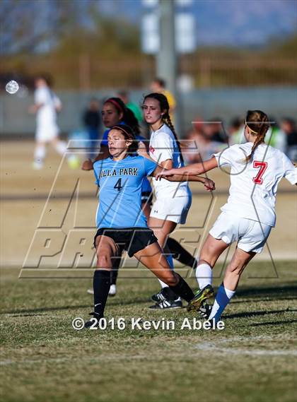 Thumbnail 3 in Rosary Academy vs Villa Park (Reach 11 Arizona Showcase) photogallery.