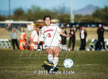 Thumbnail 1 in Rosary Academy vs Villa Park (Reach 11 Arizona Showcase) photogallery.