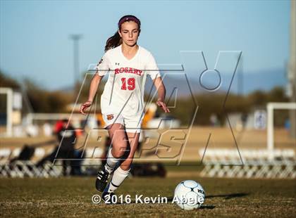 Thumbnail 1 in Rosary Academy vs Villa Park (Reach 11 Arizona Showcase) photogallery.
