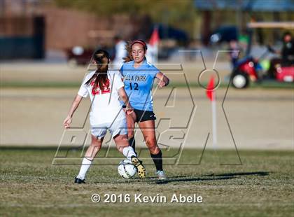 Thumbnail 1 in Rosary Academy vs Villa Park (Reach 11 Arizona Showcase) photogallery.