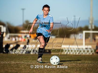 Thumbnail 3 in Rosary Academy vs Villa Park (Reach 11 Arizona Showcase) photogallery.