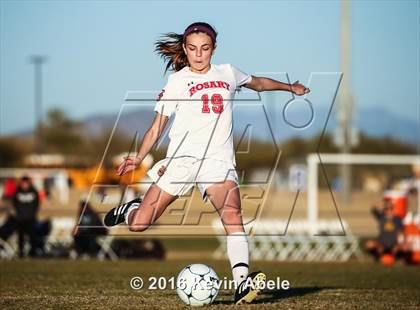Thumbnail 3 in Rosary Academy vs Villa Park (Reach 11 Arizona Showcase) photogallery.