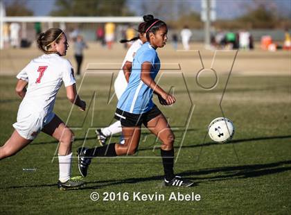 Thumbnail 2 in Rosary Academy vs Villa Park (Reach 11 Arizona Showcase) photogallery.