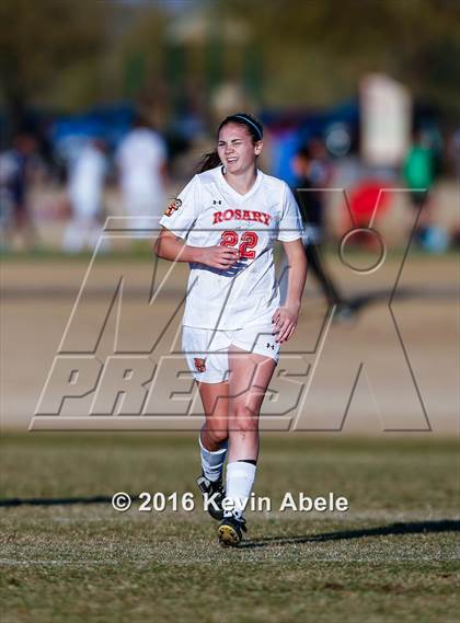 Thumbnail 1 in Rosary Academy vs Villa Park (Reach 11 Arizona Showcase) photogallery.