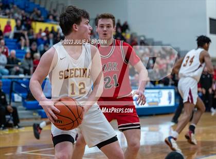 Thumbnail 2 in Park Tudor vs. Indianapolis Scecina Memorial (IHSAA 2A Regional 21 Championship)  photogallery.