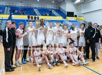 Thumbnail 2 in Park Tudor vs. Indianapolis Scecina Memorial (IHSAA 2A Regional 21 Championship)  photogallery.