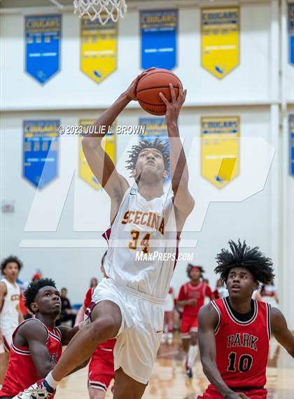 Thumbnail 2 in Park Tudor vs. Indianapolis Scecina Memorial (IHSAA 2A Regional 21 Championship)  photogallery.