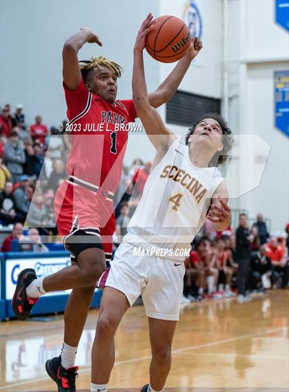 Thumbnail 1 in Park Tudor vs. Indianapolis Scecina Memorial (IHSAA 2A Regional 21 Championship)  photogallery.
