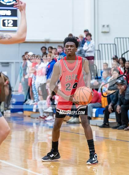 Thumbnail 2 in Park Tudor vs. Indianapolis Scecina Memorial (IHSAA 2A Regional 21 Championship)  photogallery.