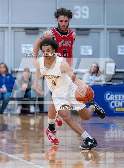 Thumbnail 1 in Park Tudor vs. Indianapolis Scecina Memorial (IHSAA 2A Regional 21 Championship)  photogallery.